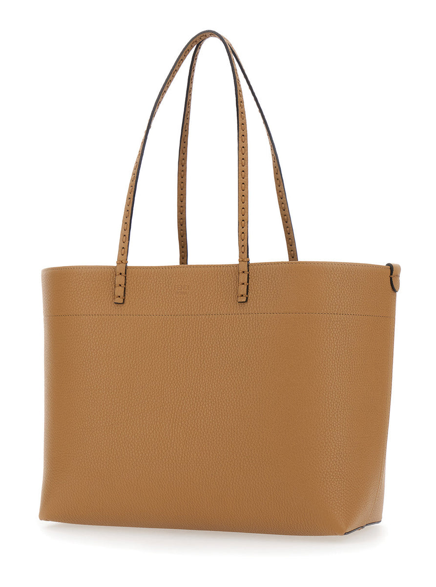 Fendi premium totes detail and craftsmanship close-up