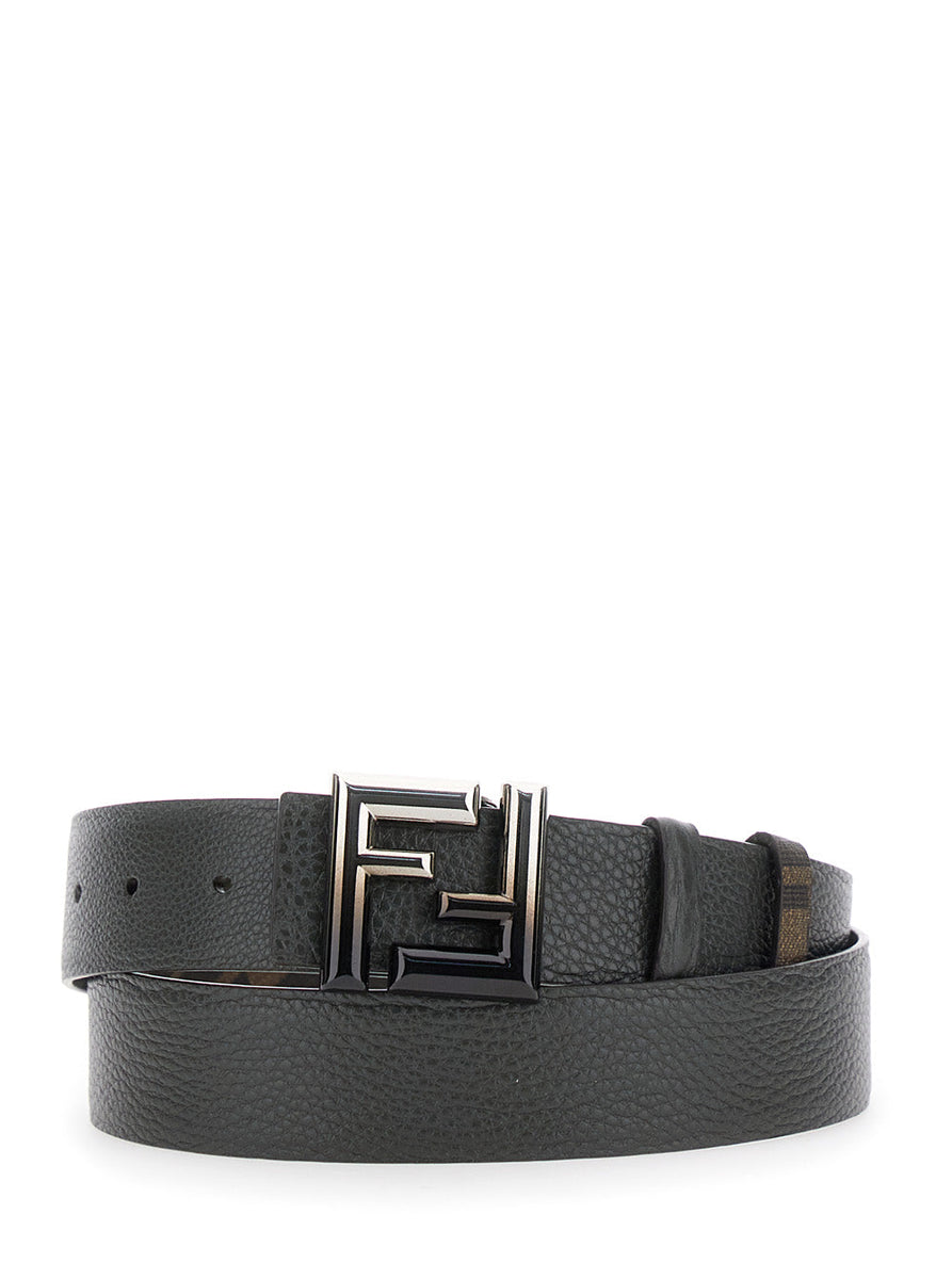 Fendi belts luxury designer piece front view
