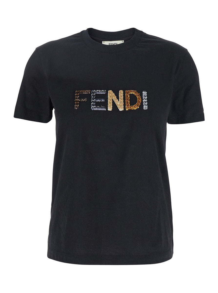 Fendi tee shirts luxury designer piece front view