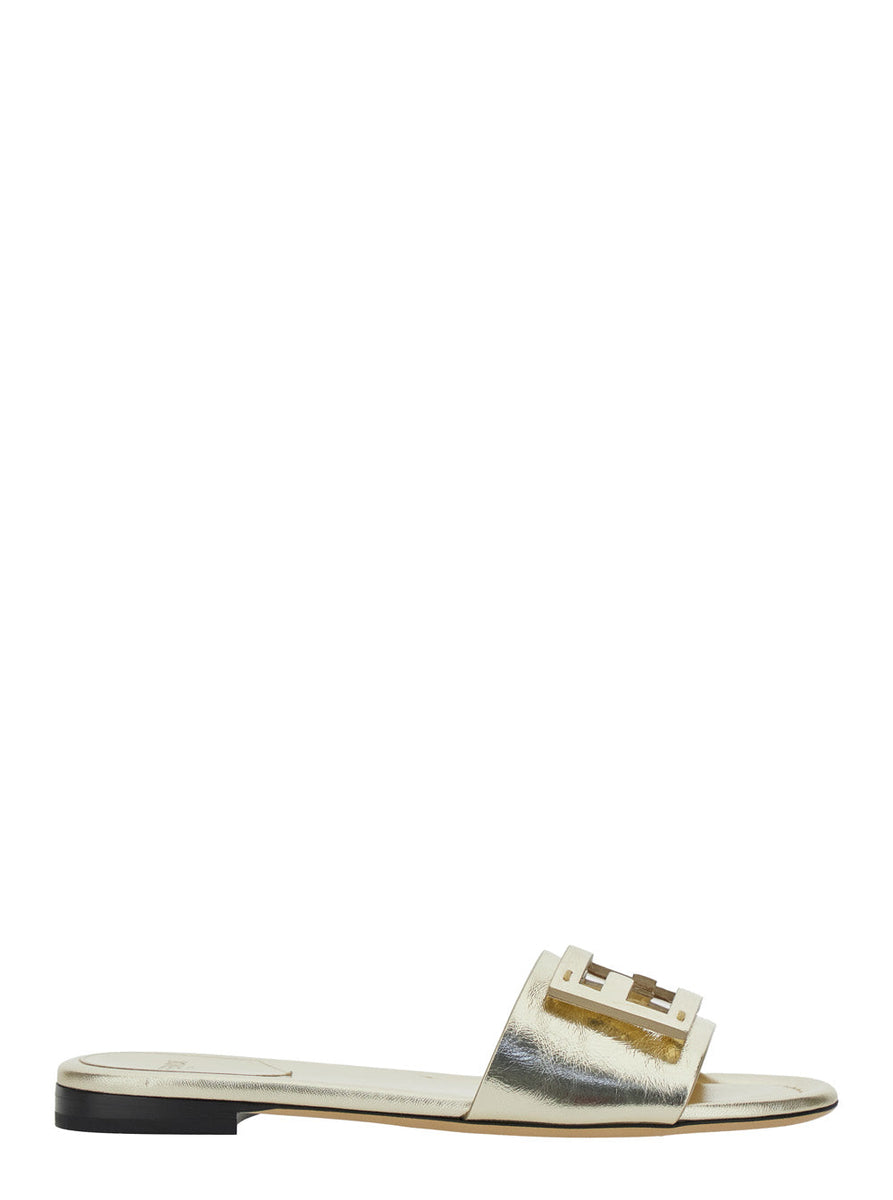 Fendi flats luxury designer piece front view