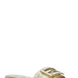 Fendi premium flats detail and craftsmanship close-up