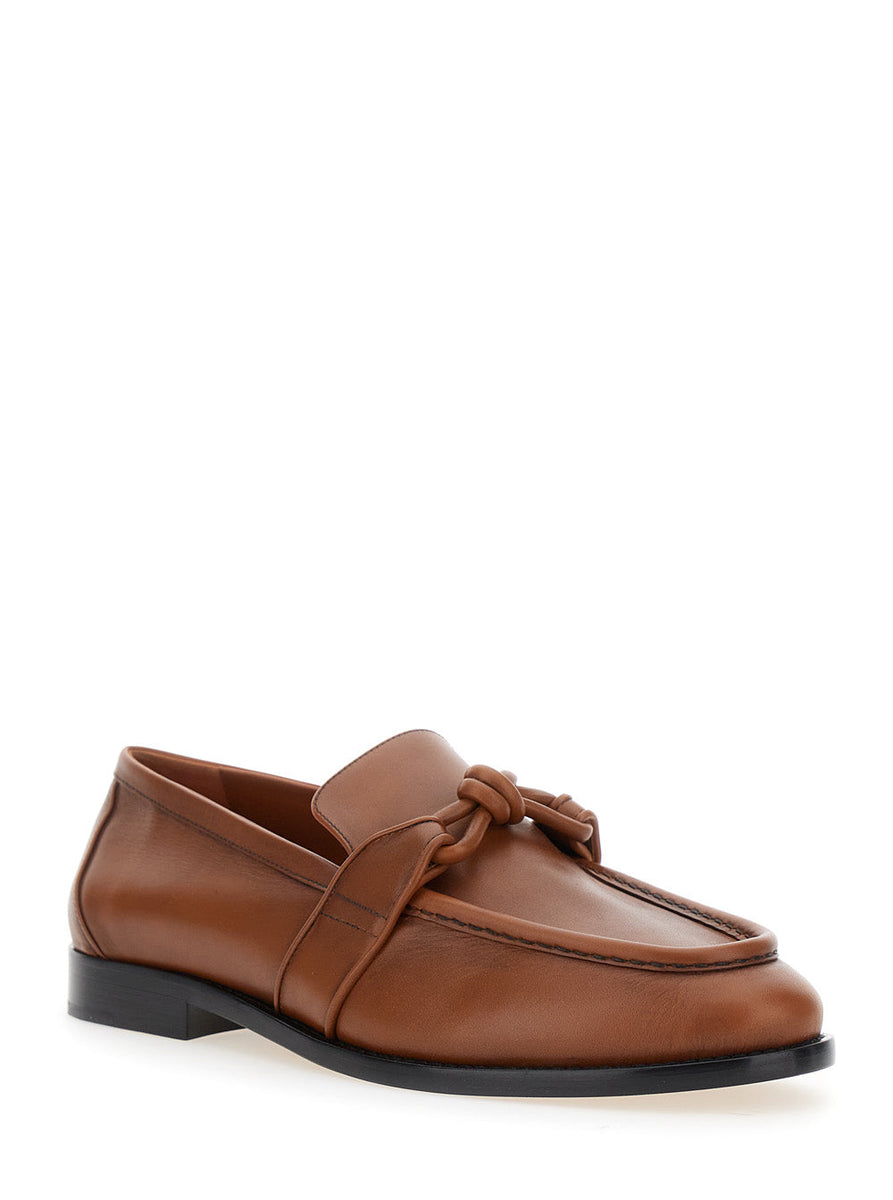 Bottega Veneta premium slides detail and craftsmanship close-up