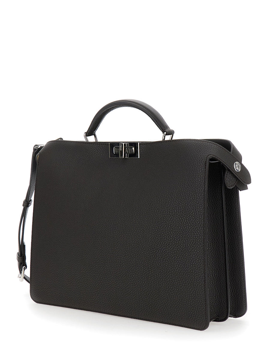 Fendi premium totes detail and craftsmanship close-up