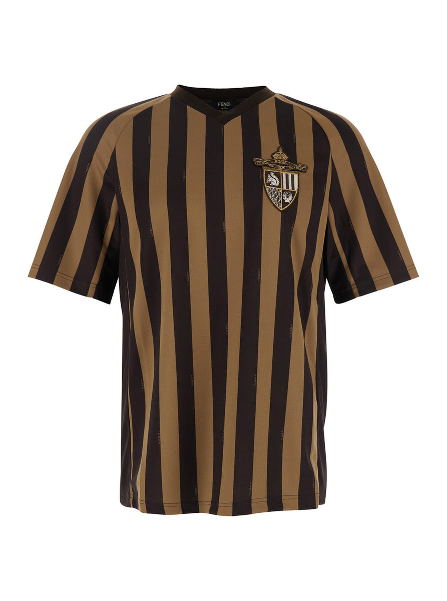 Fendi tee shirts luxury designer piece front view