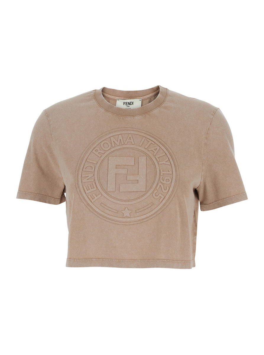 Fendi tee shirts luxury designer piece front view