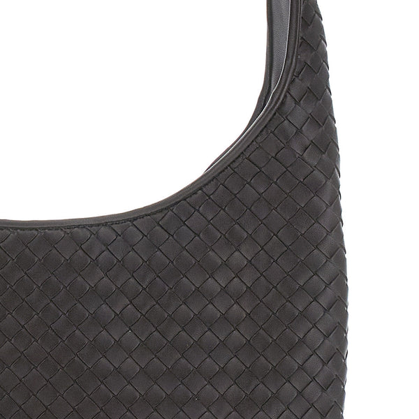 Bottega Veneta Bags? Bottega Veneta Men Brown Crossbody Bag With Top Zip Closure And Intrecciato Motif In Leather Man Luxury Designer Leather Handbag