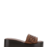 Fendi sandals luxury designer piece front view