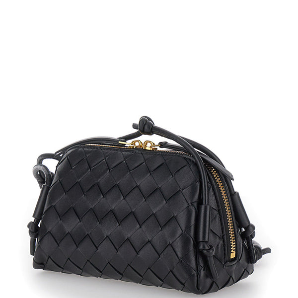 Bottega Veneta premium cross body bags detail and craftsmanship close-up