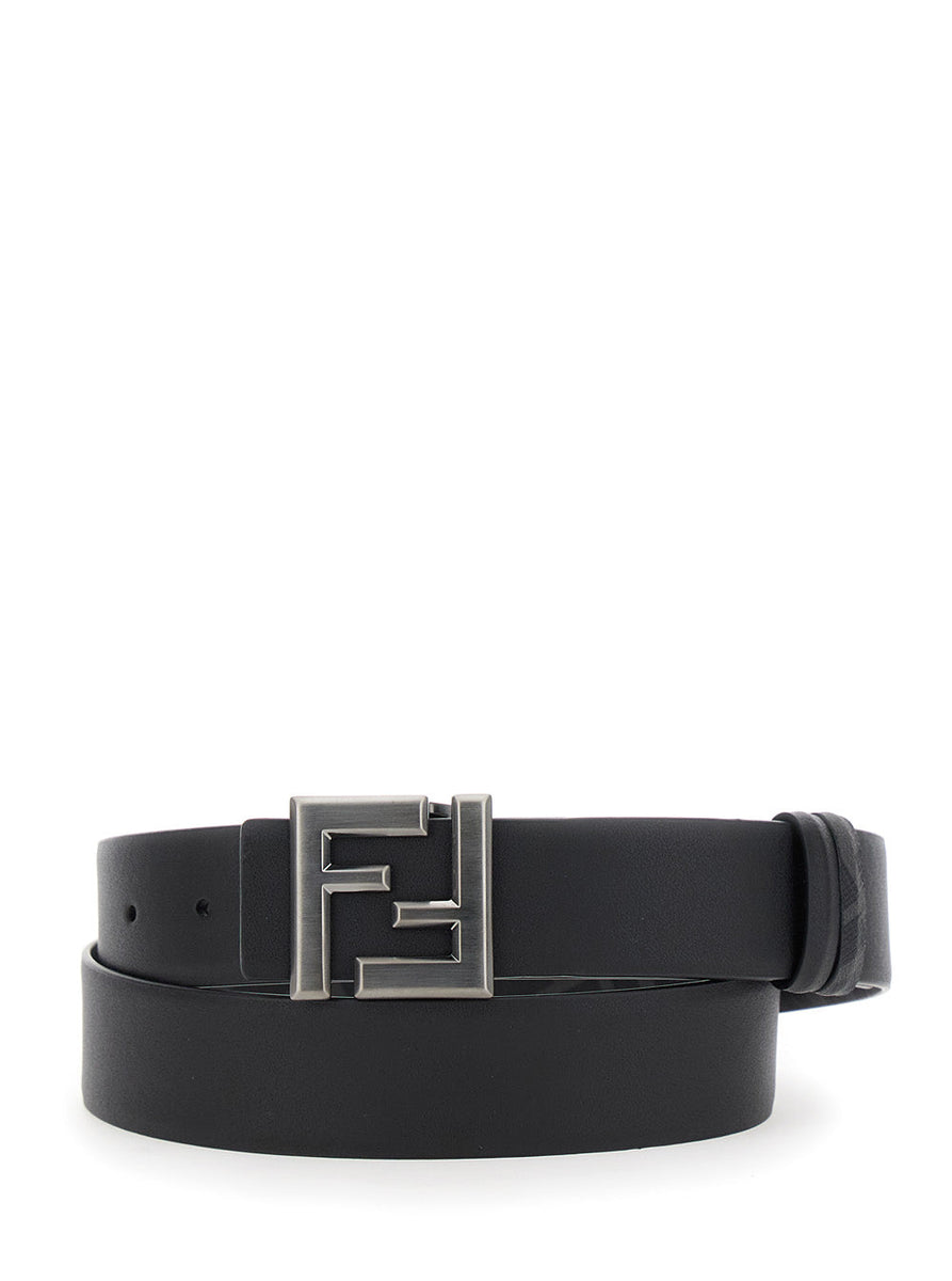 Fendi belts luxury designer piece front view