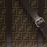 Close-up of Fendi totes hardware and fine stitching