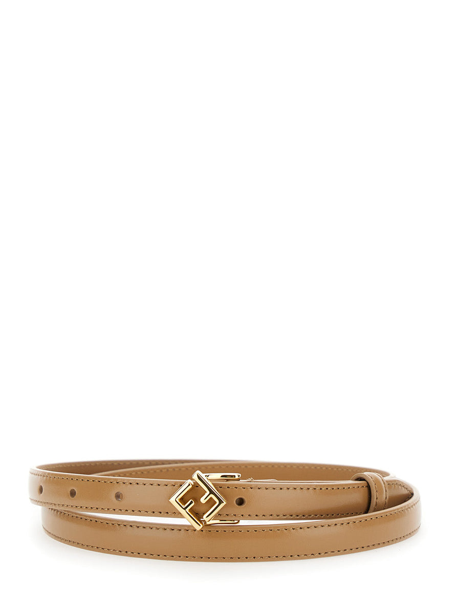 Fendi belts luxury designer piece front view