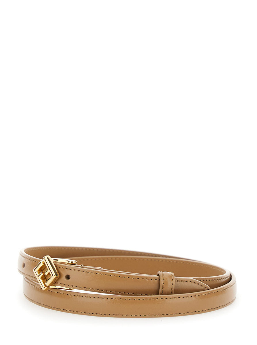 Fendi premium belts detail and craftsmanship close-up