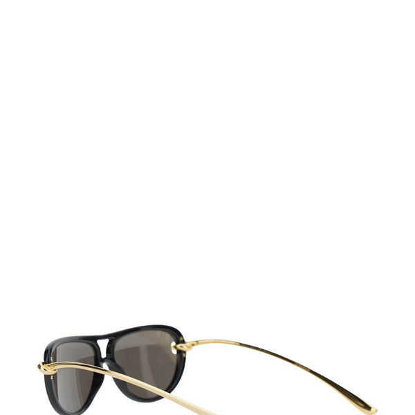 Bottega Veneta Sunglasses? Bottega Veneta Women Black Sunglasses With Cut-Out Motif On The Temples And Knot Detail On The Temples In Acetate Woman Premium Fashion Designer Sunglasses