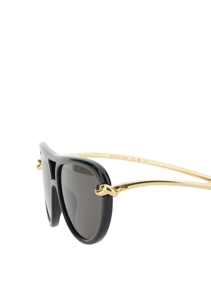 Bottega Veneta sunglasses side profile designer luxury fashion