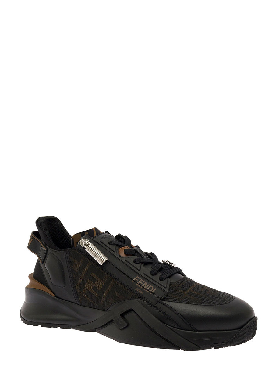 Fendi premium athletic detail and craftsmanship close-up
