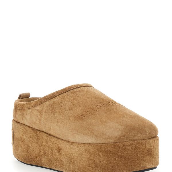Balenciaga premium flats detail and craftsmanship close-up