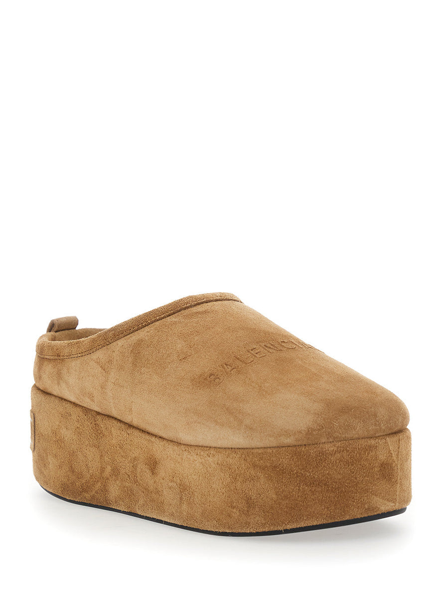 Balenciaga Shoes? Balenciaga Women Alaska Pltf Slide Premium Designer Casual Shoes
