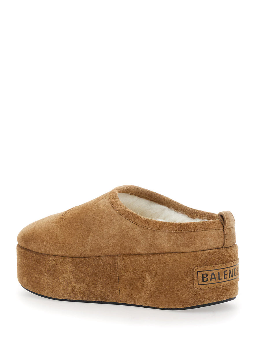 Balenciaga Shoes? Balenciaga Women Alaska Pltf Slide Premium Designer Casual Shoes