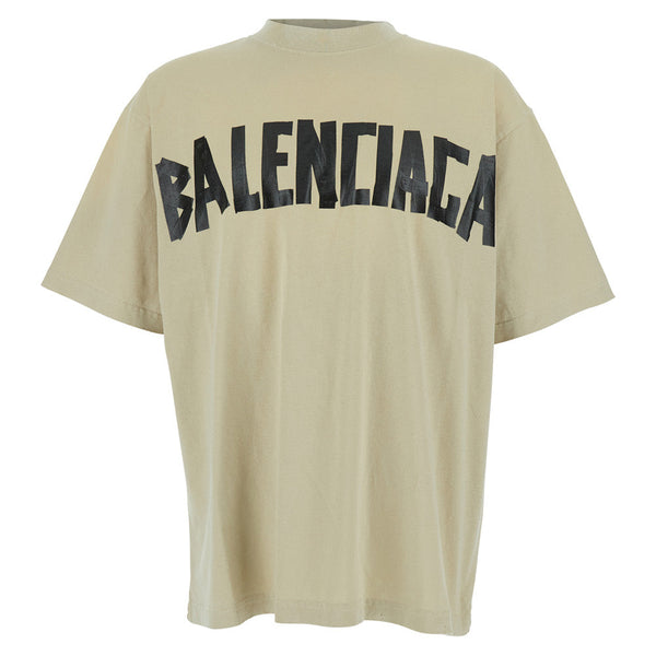 Balenciaga tee shirts luxury designer piece front view