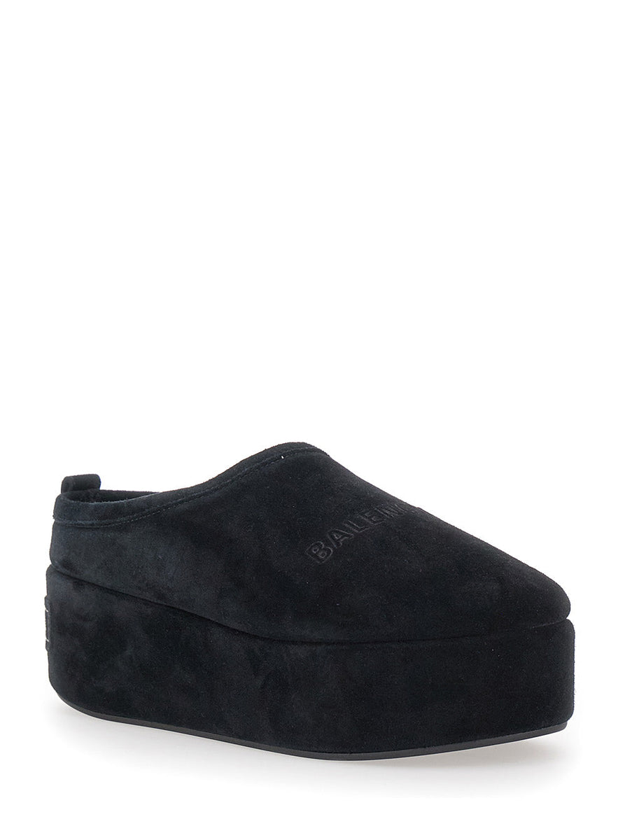 Balenciaga premium flats detail and craftsmanship close-up