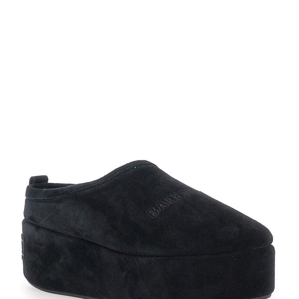 Balenciaga premium flats detail and craftsmanship close-up