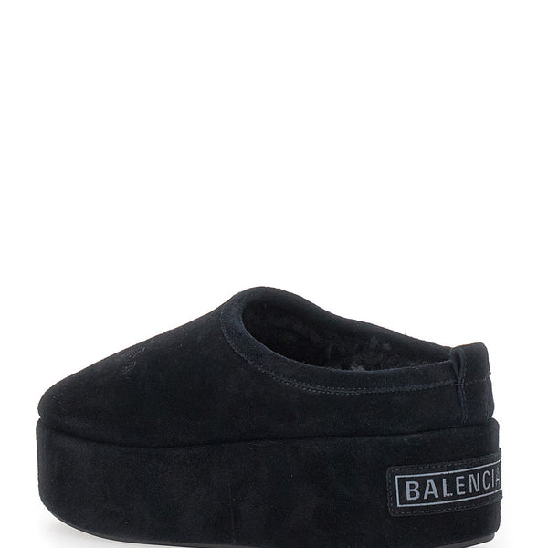 Balenciaga flats side profile designer luxury fashion