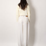 Bottega Veneta pants side profile designer luxury fashion