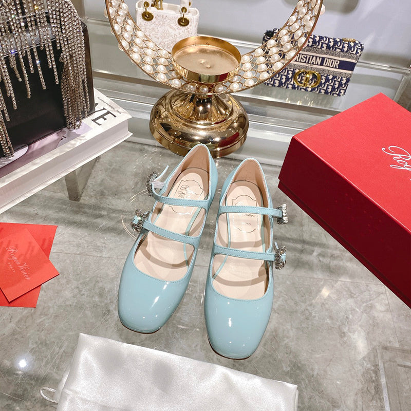 Roger Vivier shoes front view designer style