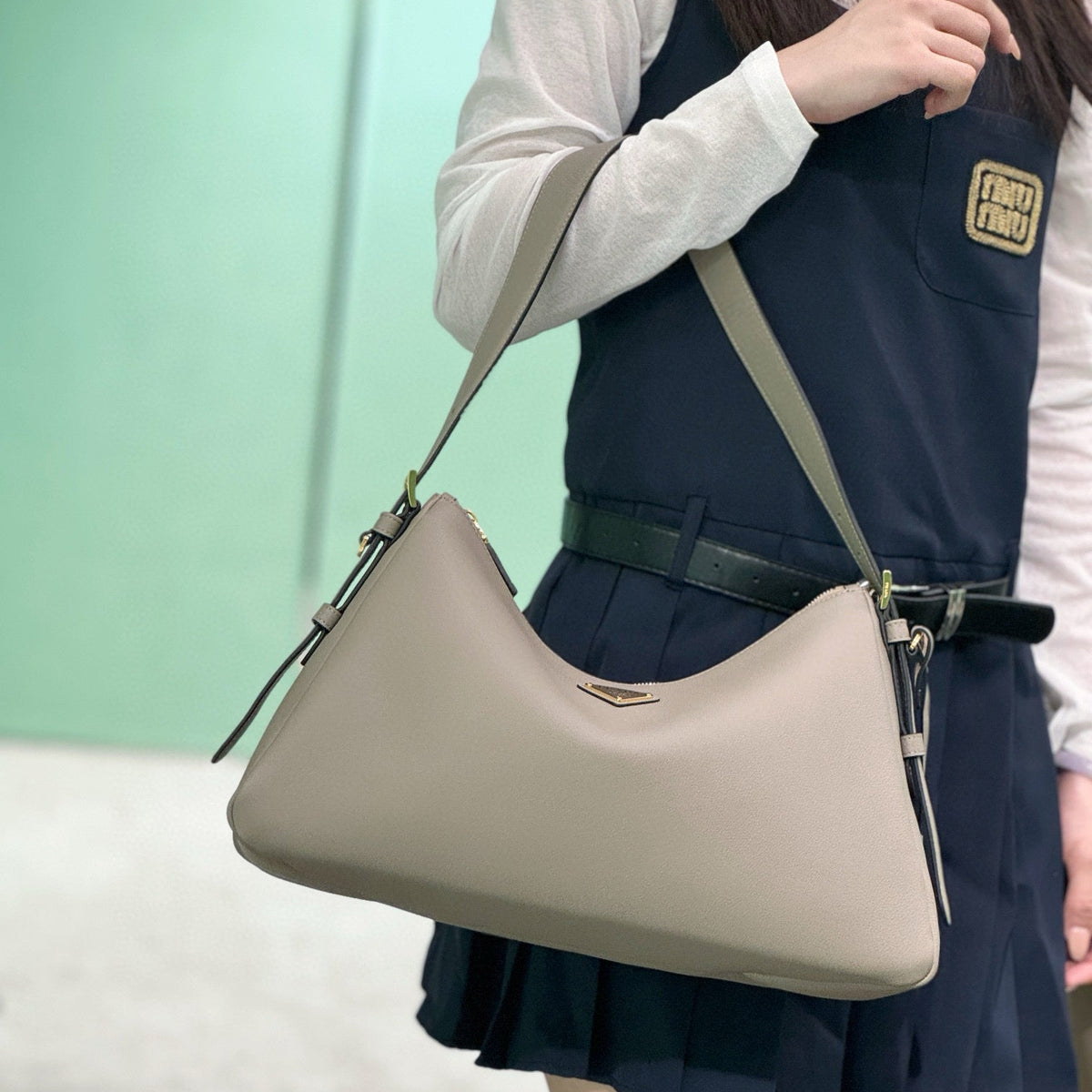 Bags- Pd Aimee Large Shoulder Bag Luxury Designer Leather Handbag