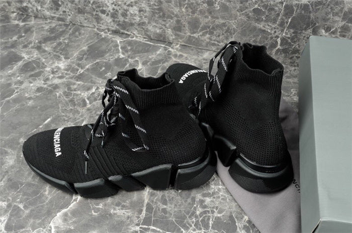 Balenciaga Beige Chelsea Boots - Back View