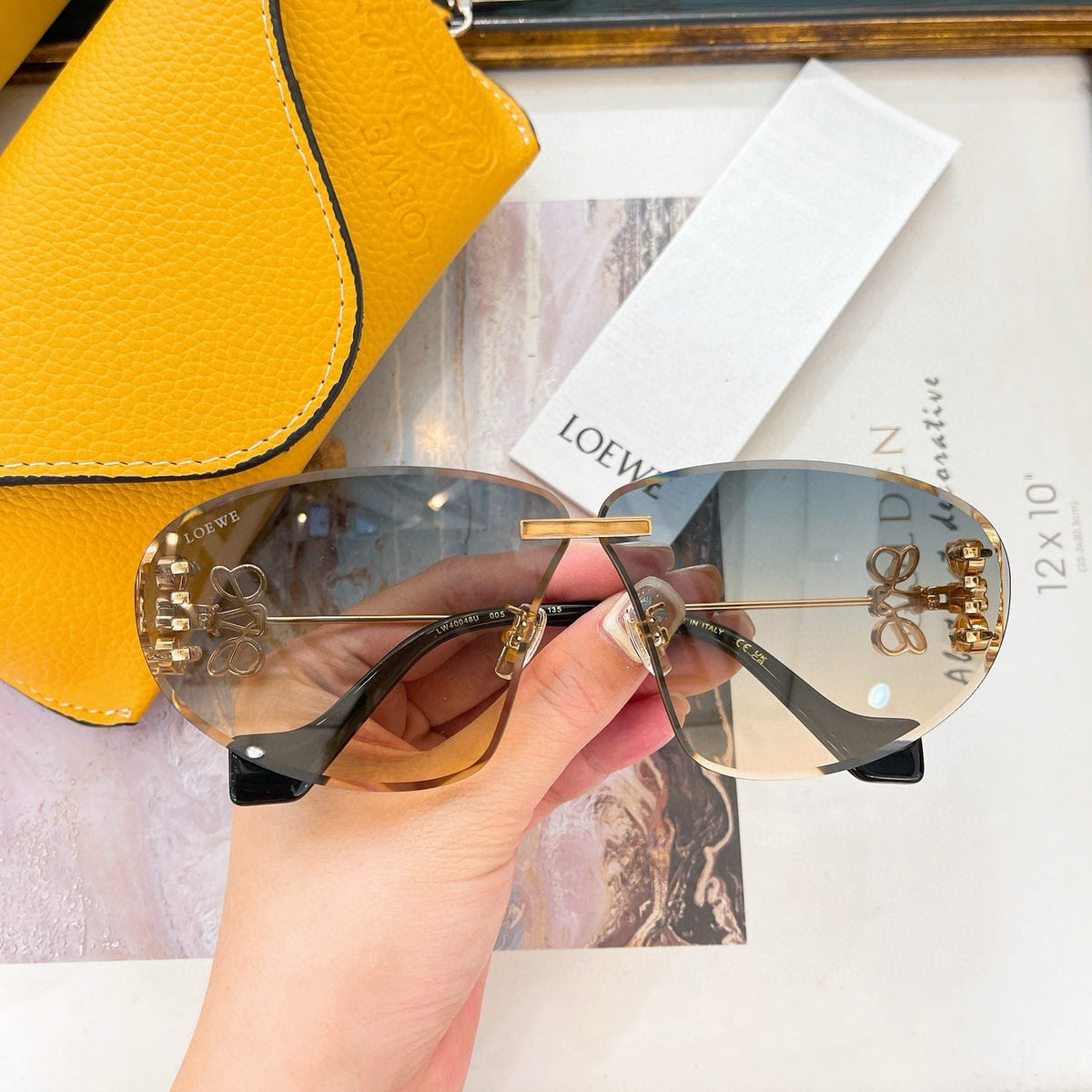 Sunglasses- Loew Sunglasses Luxury Designer UV Sunglasses