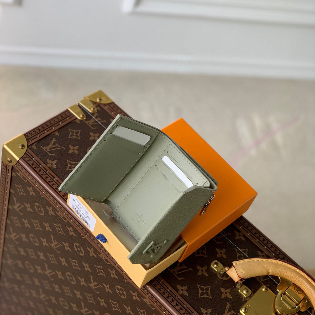 Louis Vuitton Wallets- Louis Vuitton Lou Pilot Wallet Elegant Everyday Leather Wallet