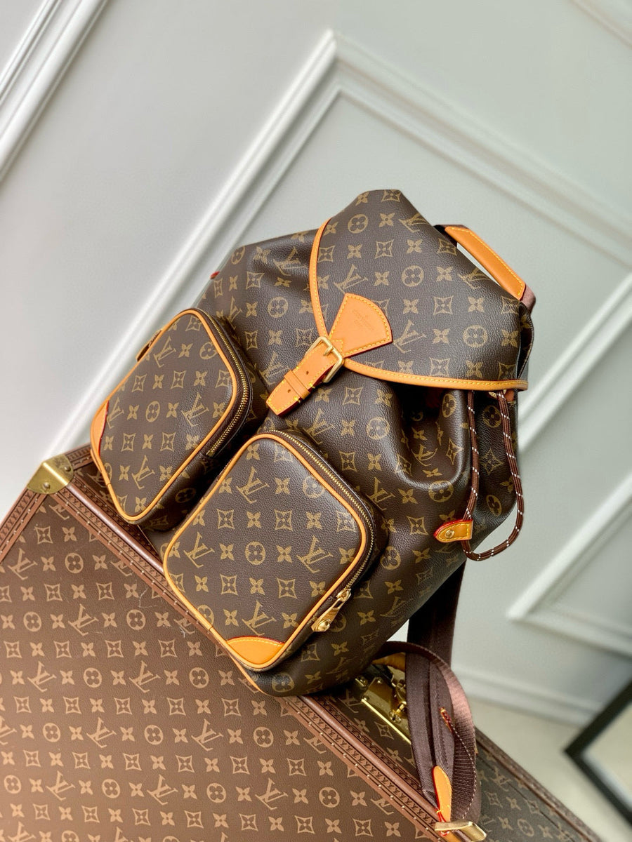Louis Vuitton Bags- Louis Vuitton Lou Montsouris Cargo Backpack Premium Designer Shoulder Bag