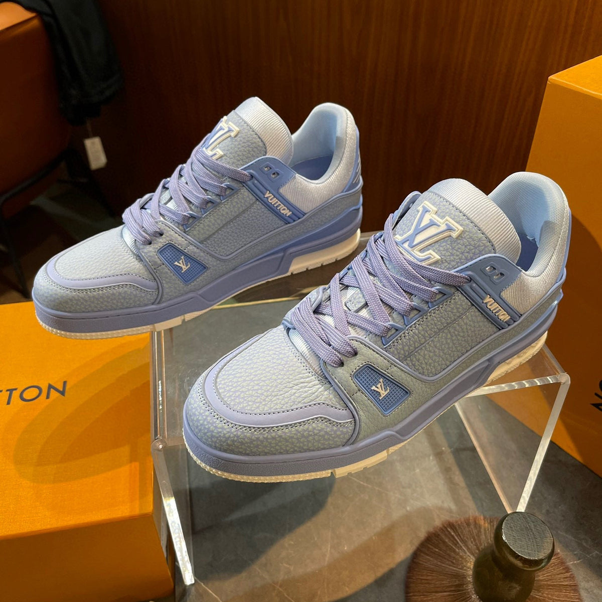 Louis Vuitton Shoes- Louis Vuitton Lou Trainers Premium Designer Casual Shoes