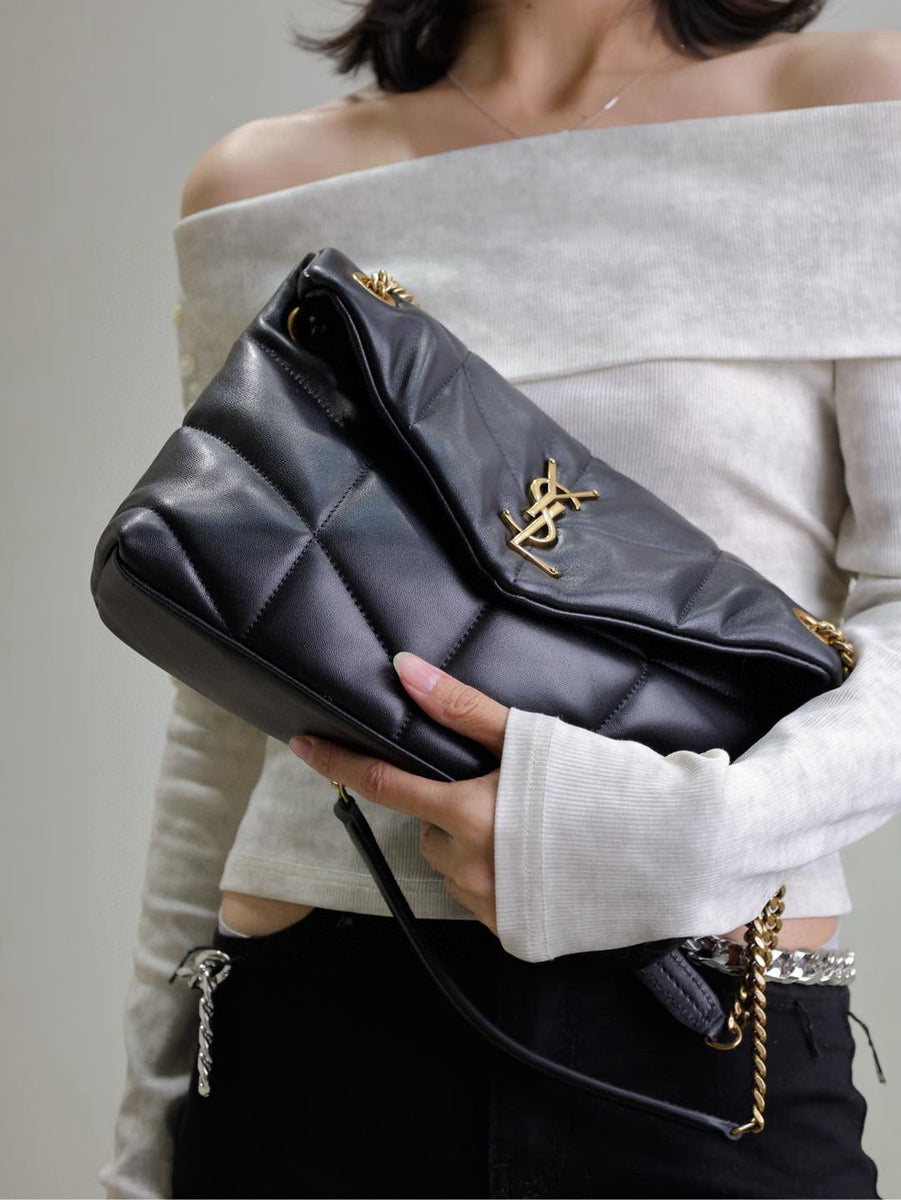 Saint Laurent Bags- Saint Laurent Loulou Puffer Small Bag Premium Designer Shoulder Bag