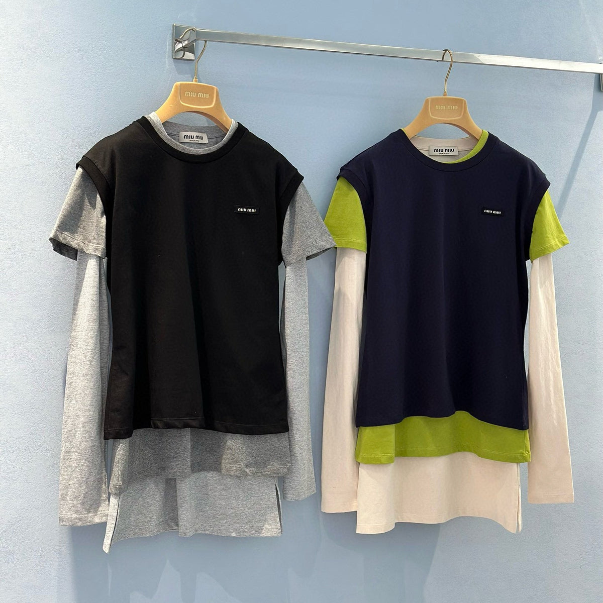 Tops- Miu M Top Premium Designer Casual Top