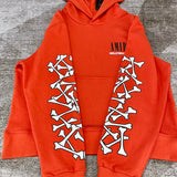 Amiri designer hoodie full view
