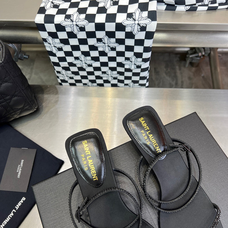 Saint Laurent designer shoes full view