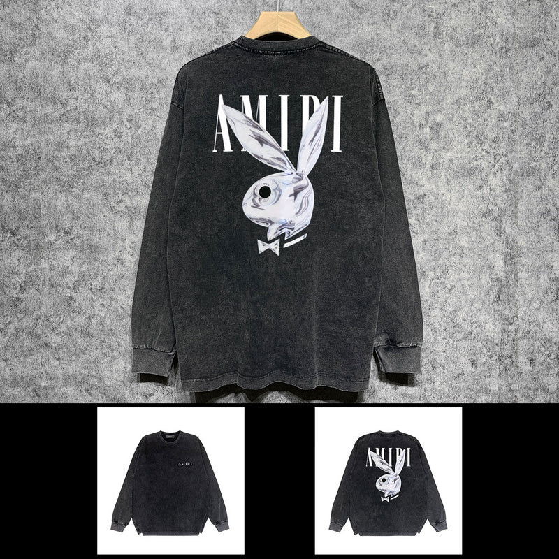 Amiri hoodie front view designer style