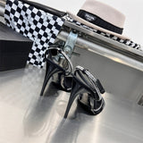 Saint Laurent designer shoes full view