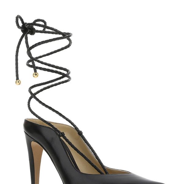 Bottega Veneta premium pumps detail and craftsmanship close-up