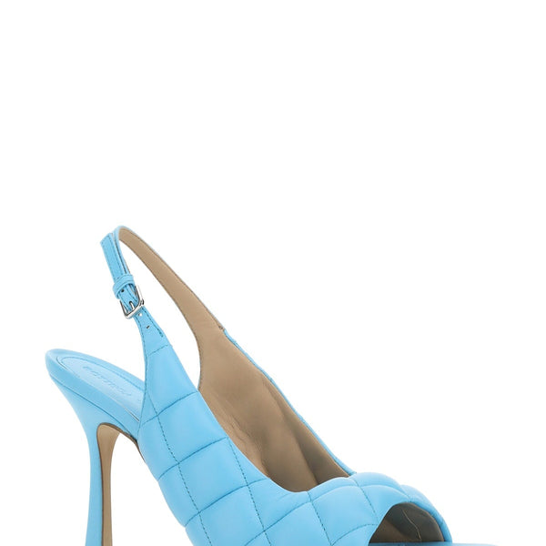 Bottega Veneta premium sandals detail and craftsmanship close-up