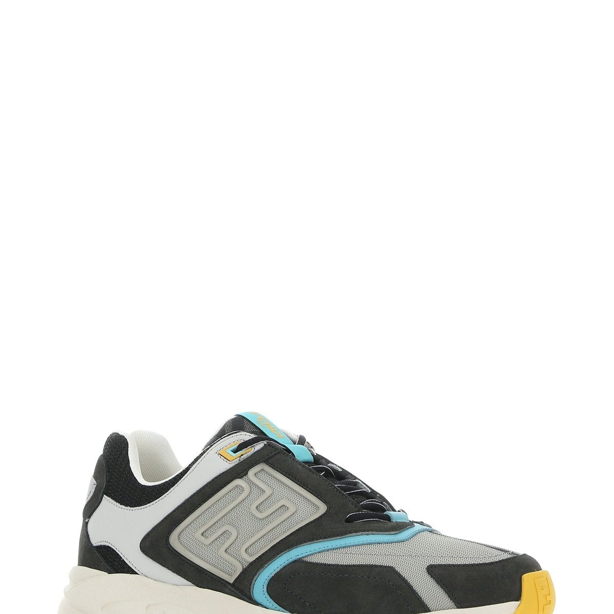 Fendi premium athletic detail and craftsmanship close-up