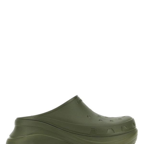 Balenciaga slides luxury designer piece front view