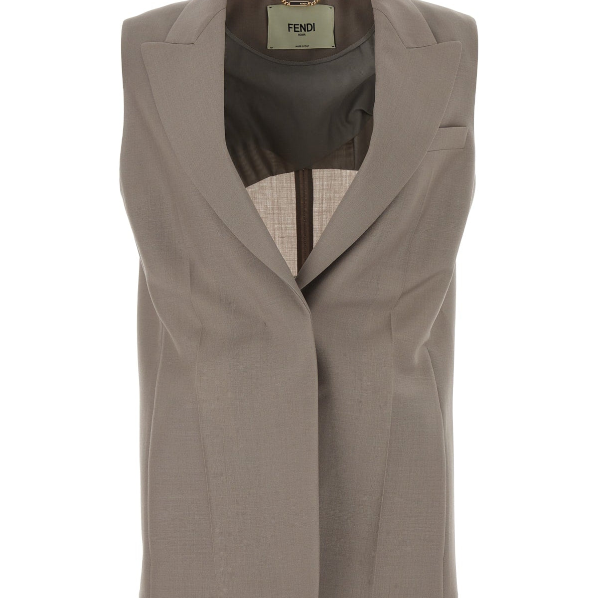 Fendi blouses luxury designer piece front view