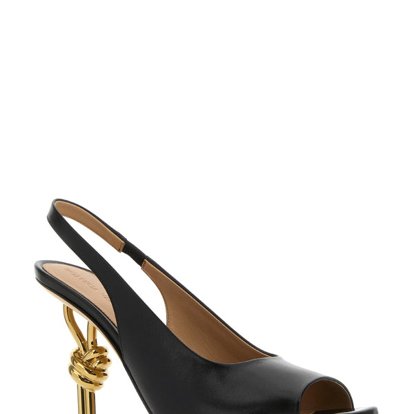Bottega Veneta premium sandals detail and craftsmanship close-up