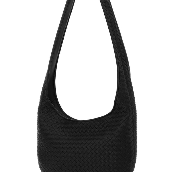 Bottega Veneta Bags? Bottega Veneta Men Black Nappa Leather Veneto Crossbody Bag Elegant Everyday Designer Handbag