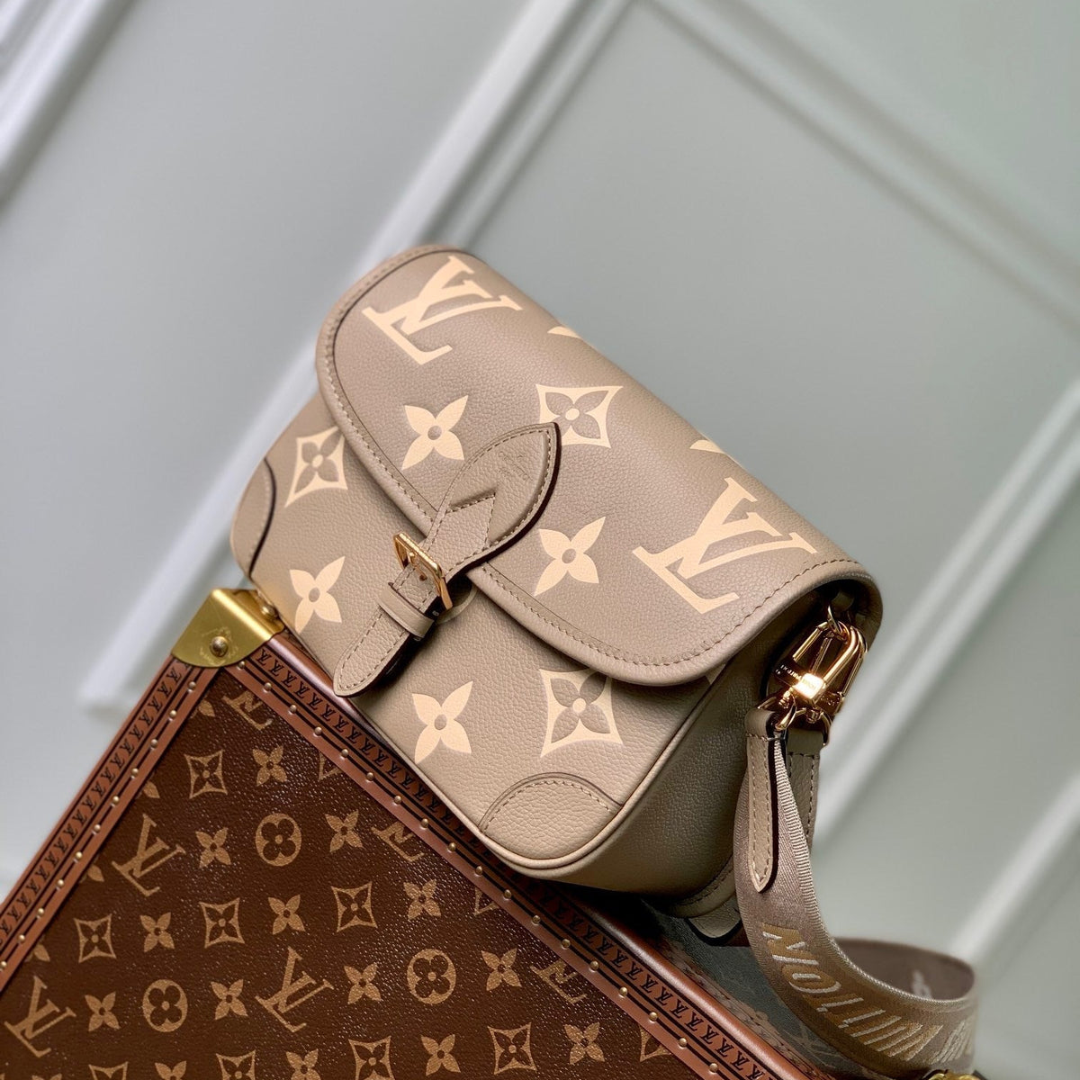 Louis Vuitton Bags- Louis Vuitton Lou Diane Satchel Bag Premium Designer Shoulder Bag