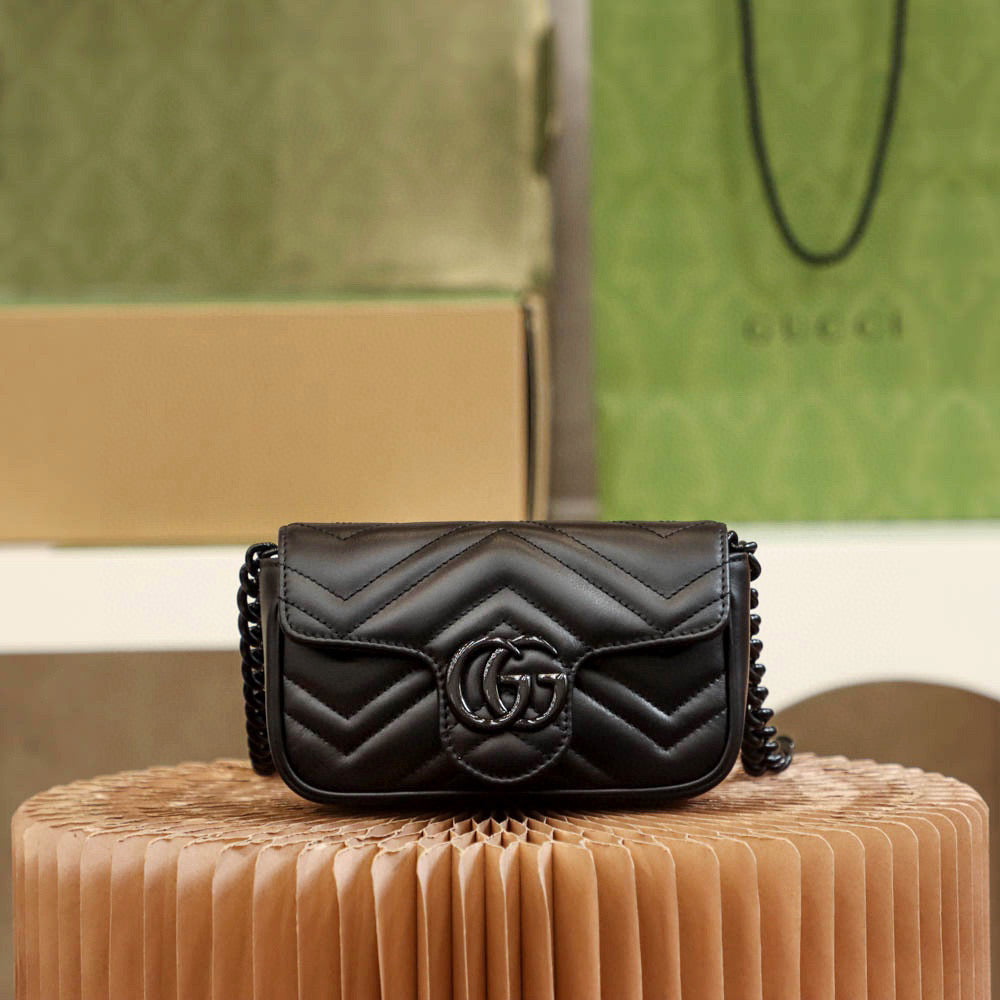 Gucci Bags- Gucci Marmont Super Mini Bag Premium Designer Shoulder Bag