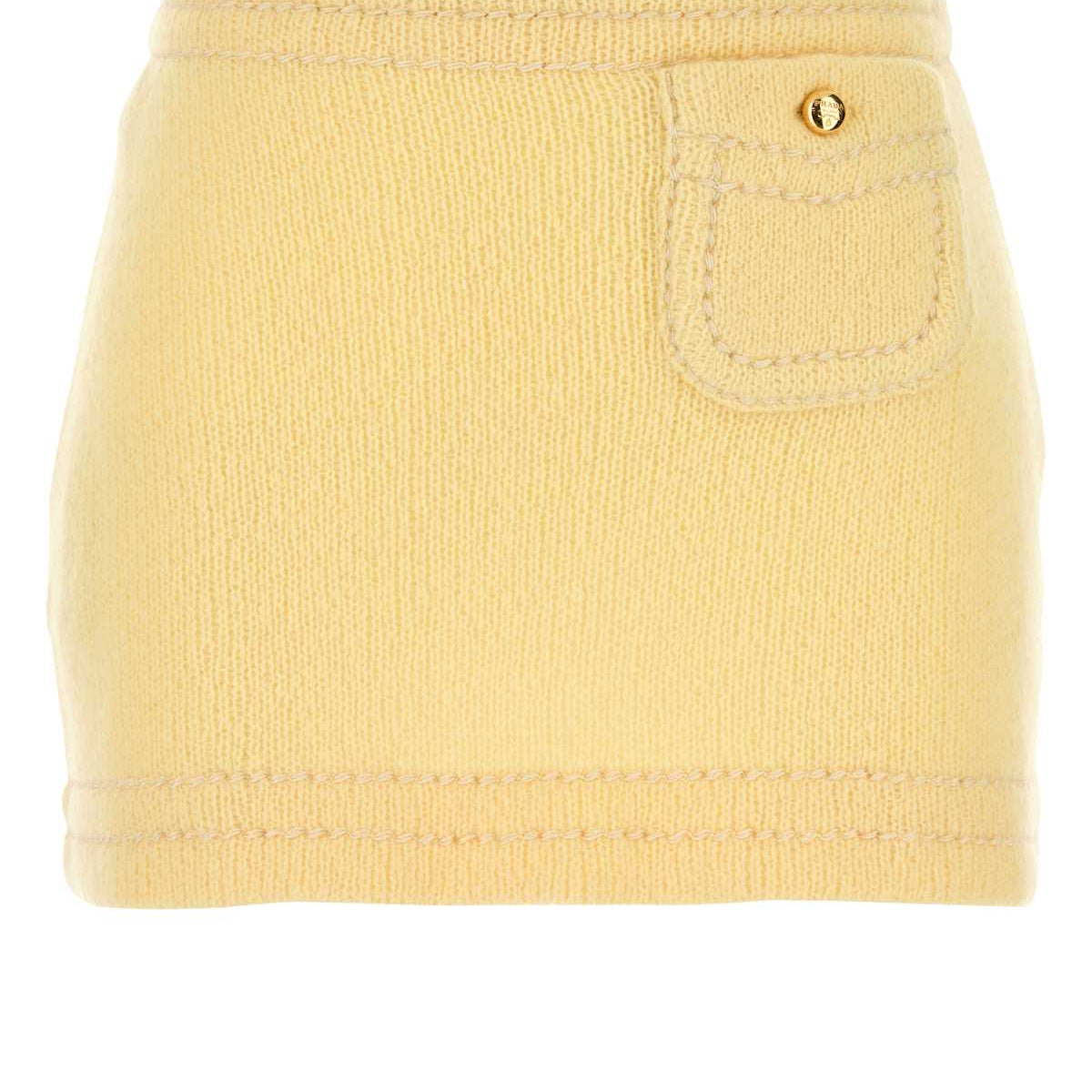 Prada skirts luxury designer piece front view